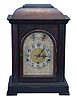 Germany, Kienzle, 8 day, time and strike, spring brass Westminster chime movement mantle clock.