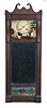Joseph Ives, New York, 8 day, time and strike, spring brass movement mirror clock.
