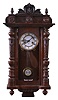 Clocks- 7 (Seven) German Wall Clocks: 8 day, time and strike, spring driven RA clocks by makers including Becker; (2), Junghans, Braukmann, Uhrenfabrik Neustadt AG, and others