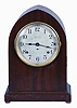 Seth Thomas Clock Co., Thomaston, Conn., "Chime Clock No. 14" shelf clock with a spring driven, 8 day time and 5 Bell Sonora strike movement in a mahogany case.
