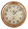 Time Sector Clock, Mk1, Model 1, an unusual, U.S. Navy hanging chronograph for timing intervals of up to one hour, with heavy, cast bronze ward room style case, the side with two pushers controlling start, stop, and return to zero functions, silvered Arabic numeral dial displaying seconds, with subsidiary, 60 minute register, and marked "Machinery Division Navy Yard, New York 1930", 8 day, Seth Thomas #10 timepiece movement, modified by the addition of friction fit heart cams on the center and seconds arbors, hammer for return to zero function, and bridge for regulator