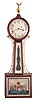 Killam & Co., Pawtucket, Rhode Island, 8 day, weight brass movement Patent or banjo timepiece.
