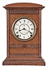 Seth Thomas Clock Co., Thomaston, Conn., "Dayton", 8 day, time and strike, spring brass movement City Series shelf clock.