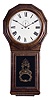 Seth Thomas Clock Co., Plymouth Hollow, Conn., "Regulator No. 1, Extra" hanging clock with a weight driven, 8 day, time and strike movement in a rosewood veneered case.