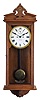 Clocks- 2 (Two): (1) New Haven Clock Co., New Haven, Conn., "Vamoose", 8 day, time and strike, spring brass movement wall clock. (2) New Haven Clock Co., New Haven, Conn., "Vamoose", 30 day, spring brass movement wall timepiece.