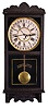 Clocks- 3 (Three): (1) New Haven Clock Co., New Haven, Conn., mail order model similar to the "Referee", 8 day, spring brass calendar wall timepiece, c1911 (2) Sessions Clock Co., Forestville, Conn., "Regulator H", 8 day, spring brass movement calendar wall timepiece, c1908 (3) Sessions Clock Co., Forestville, Conn., "Regulator E", 8 day, spring brass movement wall timepiece, c1908