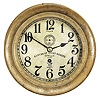 E. Howard & Co., Boston, Mass., for Ashcroft, New York, marine lever, 8 day, time only, spring-driven movement with jeweled lever escapement in brass case with hinged bezel, 6.5 inch silvered dial inscribed with "Bureau of Lighthouses / Camellia / 1910", subsidiary seconds, black spade hands, movement serial number 1755.