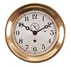 Chelsea Clock Co.. Boston, Mass., 8 day, spring brass lever movement ward or engine room wall timepiece, serial #590918