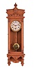 Clocks- 2 (Two): (1) Seth Thomas Clock Co., Thomaston, Conn., "King Bee", 8 day, time, strike and alarm spring brass movement wall clock manufactured by Seth Thomas for the L. B. Price Co. of Kansas City, c1898 (2) Waterbury Clock Co., Waterbury, Conn., "Halifax", 8 day, spring brass movement wall timepiece, c1893
