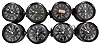 Clocks- 16 (Sixteen) Marine Clocks: M. Low, New York, for U.S. Government, "Mark I- Deck Clocks" and wardroom timepieces, 8 day, time only, spring-driven balance wheel movements with rear wind in black plastic cases with black dials, hinged bezels, and wall mounting plates.