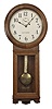 Seth Thomas Clock Co., Thomaston, Conn., "Regulator No. 2" hanging timepiece, 8 day, weight driven movement with maintaining power in an oak case with painted metal dial.