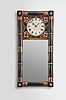 Levi Hutchins, Concord, New Hampshire, 8 day, weight brass movement mirror clock. The movement was made by Joseph Chadwick.