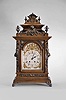 Actiengesellschaft fur Uhrenfabrikation, Lenzkirch, "No. 182", 8 day, time and strike spring brass movement bracket clock. "1 Million" Serial No. 16284. An example of the clock can be found in: "Lenzkirch Clocks, The Unsigned Story" by George Everett, Pg. 100 and in "Lenzkircher Uhren" Pg. 80.