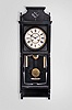 Seth Thomas Clock Co., Thomaston, Conn., "Flora", 8 day, time and strike weight brass movement wall clock.