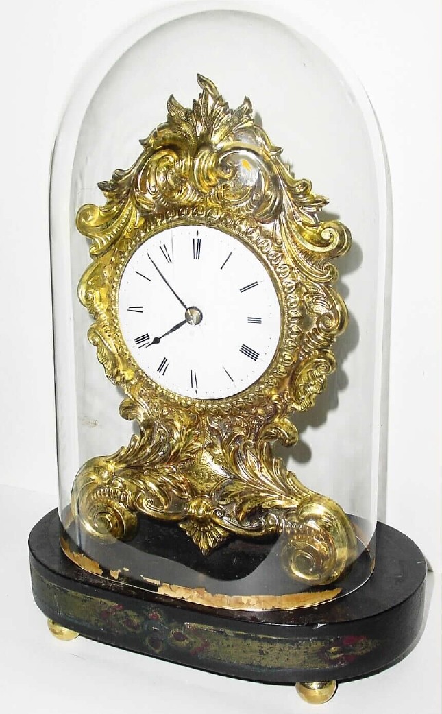 C.1850, Chauncey Jerome Botsford Patent 30-hour lever timepiece. — Antique Clocks Price Guide