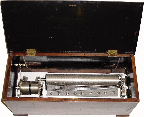 C.1880, Swiss, 10-Tune Music box, — Antique Clocks Price Guide