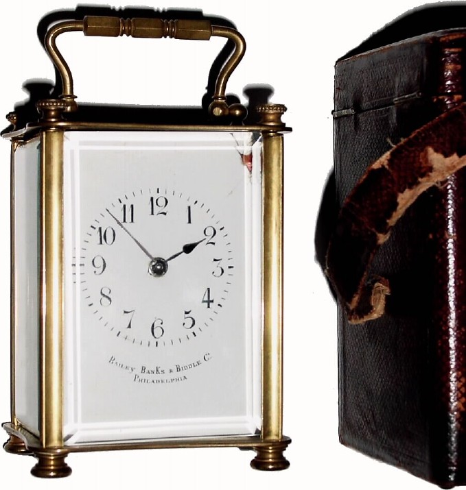 C.1920, French, Brass Cased Carriage Clock — Antique Clocks Price Guide
