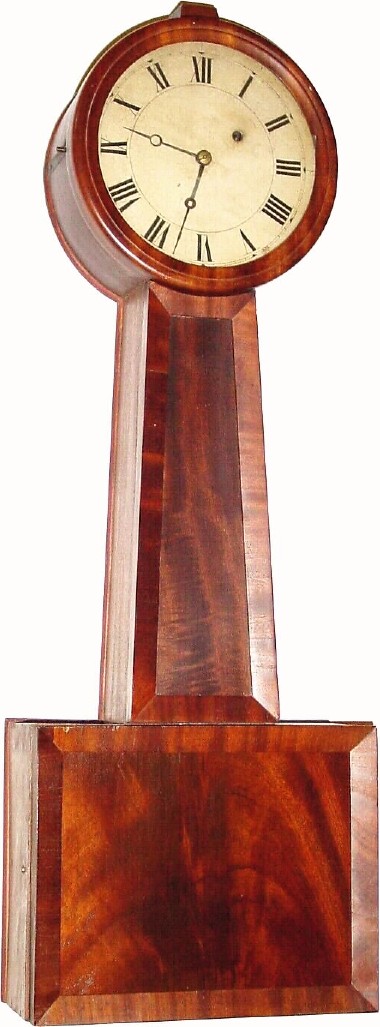 C.1840, Massachusetts Weight Banjo — Antique Clocks Price Guide