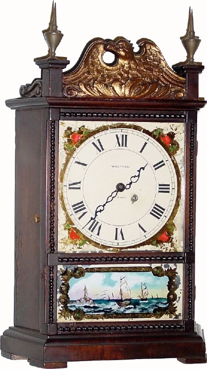 C.1930, Waltham Clock Co., Model No. 8514, Colonial Shelf clock, — Antique Clocks Price Guide