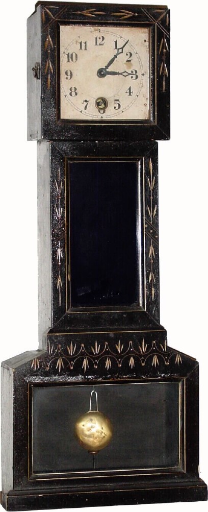 C.1880, Yale Clock Co., New Haven, Conn., "Grandfather" 30-hour timepiece. — Antique Clocks Price Guide