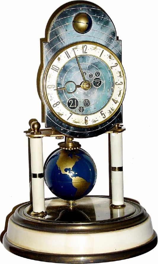 C.1956, Kaiser UNIVERSE, 400 Day Clock — Antique Clocks Price Guide