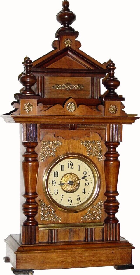 C.1910, German, Musical Alarm Clock — Antique Clocks Price Guide
