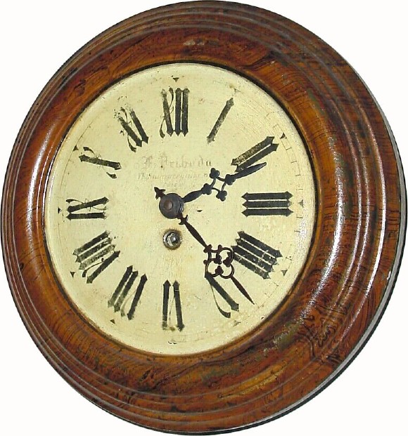C.1900, Austrian, Felix Prihoda, Wein VI, (signed on the movement and the dial), 8-day gallery timepiece. — Antique Clocks Price Guide