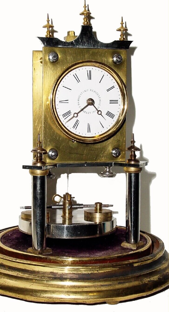 C.1883, Jahresuhrenfabrik, Triberg, Germany. Anton Harder patent model 400-day clock — Antique Clocks Price Guide