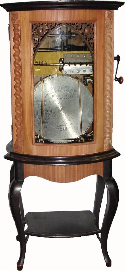C.1903, Regina Music Box Co, — Antique Clocks Price Guide