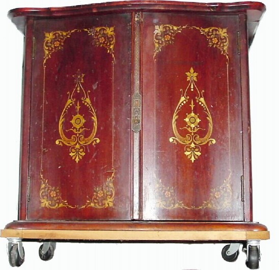 C.1905, Music Disc Cabinet — Antique Clocks Price Guide