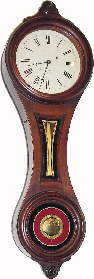 C.1910, E. Howard and Co., Boston, Regulator No. 9 in walnut and in very good original condition; — Antique Clocks Price Guide