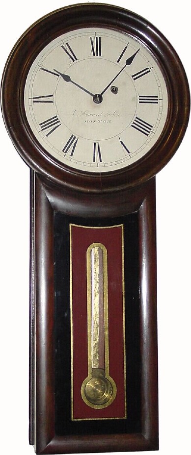 C.1890, E. Howard and Co., Boston, Special order wall regulator. — Antique Clocks Price Guide