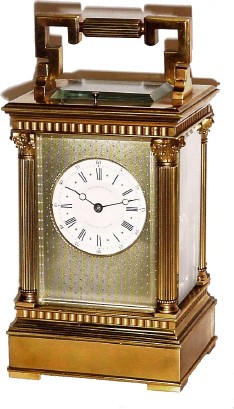 C.1900, French, Brass Cased Carriage Clock — Antique Clocks Price Guide