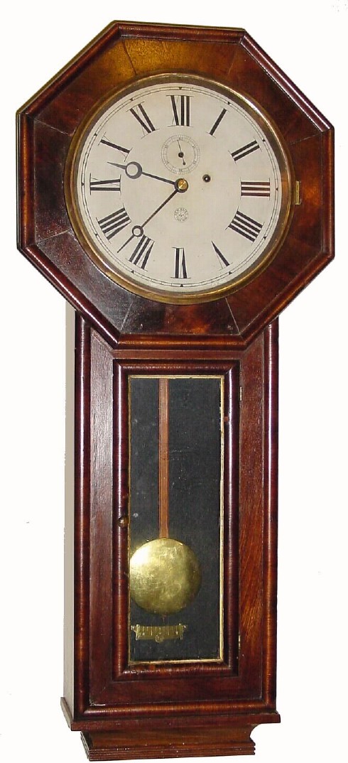 C.1880, New Haven Clock Co., No. 2 Office Regulator, — Antique Clocks Price Guide