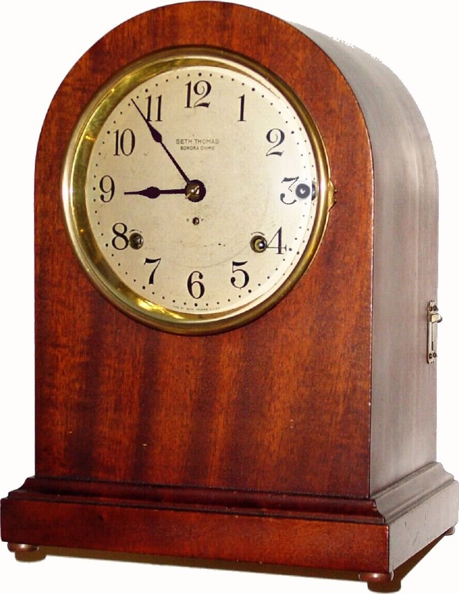 C.1915, Seth Thomas Clock Co., "Chime Clock No. 11" — Antique Clocks Price Guide