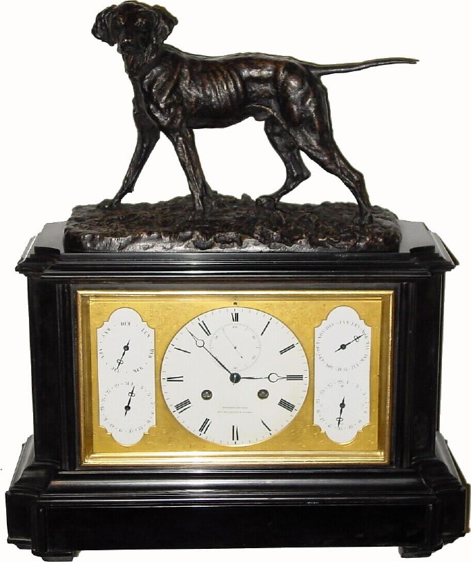 C.1880, French, Bourdin, Mantel Regulator, — Antique Clocks Price Guide