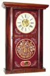 C.1838, C. and N. Jerome, Bristol, Conn., 30-hour round side shelf clock. — Antique Clocks Price Guide