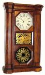 C.1863, Seth Thomas Clock Co., Plymouth, Conn., 8-day weight parlor clock. — Antique Clocks Price Guide