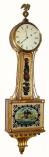 C.1850, Massachusetts Weight Banjo, with restorations. — Antique Clocks Price Guide