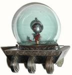 C.1950, Japan, Art Deco Annular Dial clock, with animated fish in globe . — Antique Clocks Price Guide