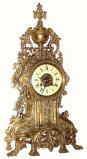 C.1900, French. 8-day striking brass Cased mantel clock — Antique Clocks Price Guide