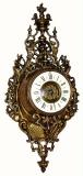 C.1900, French. 8-day striking brass Cased wall clock — Antique Clocks Price Guide