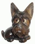 C.1926, German, Oswald Uhrenfabrik, SCOTTY, rotating eye clock, in good original condition. — Antique Clocks Price Guide