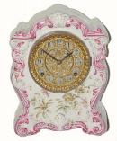 C.1910, Ansonia "CHEMUNG" porcelain china clock in very good original condition. — Antique Clocks Price Guide
