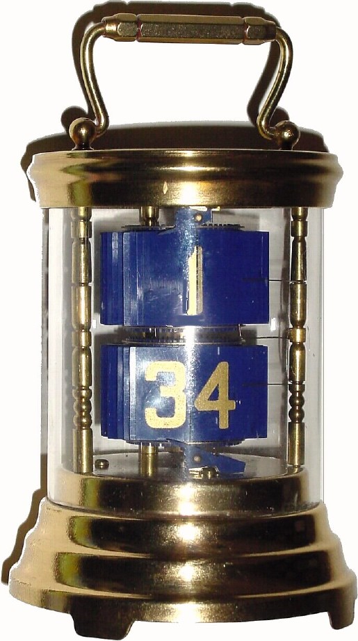 C.1907, Ansonia Plato, Flick Clock in very good original condition. — Antique Clocks Price Guide
