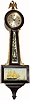 C.1929, Seth Thomas Clock Co., Thomaston, Conn. "Ramsgate" 8-day 7-jewel lever movement banjo timepiece,