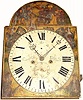 C.1840, English, Movement and Dial assembly for a tall clock.