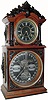 C.1881, Ithaca Clock Co., No. 31/2 Parlor Calendar , as-found.