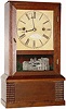 C.1849, Forestville Mfg. Co., J. C. Brown, Bristol, Conn., 30-hour ripple cottage,