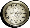 C.1900, Black and Murray, London and Calcutta, No.525, 56 hour chronometer movement in original canister, as- found.